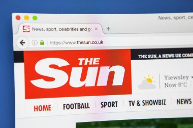 Güneş gazetesi Web sitesi