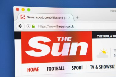 Güneş gazetesi Web sitesi