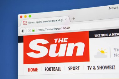 Güneş gazetesi Web sitesi