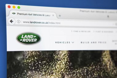 Land Rover Web Sitesi