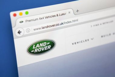 Land Rover Web Sitesi