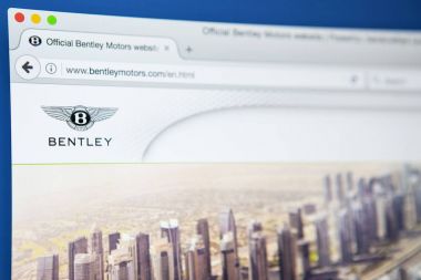 Bentley resmi web sitesi