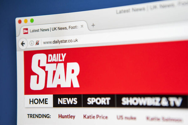 Газета Daily Star
