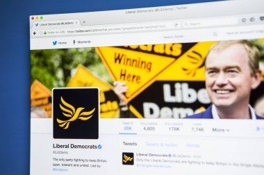 Liberal Demokratlar Twitter sayfası