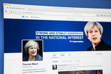 Theresa sayfa Twitter