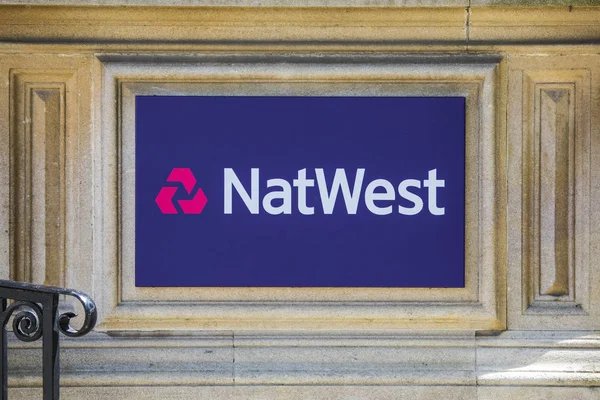 Відділення банку NatWest — стокове фото