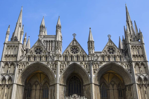 Peterborough Cathedral in the UK — Stock Photo, Image