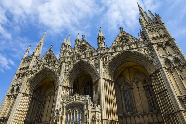 Peterborough katedralen i Storbritannien — Stockfoto