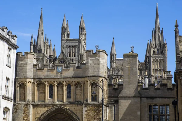 Peterborough Cathedral in the UK — Stock Photo, Image