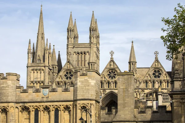 Catedral de Peterborough no Reino Unido — Fotografia de Stock