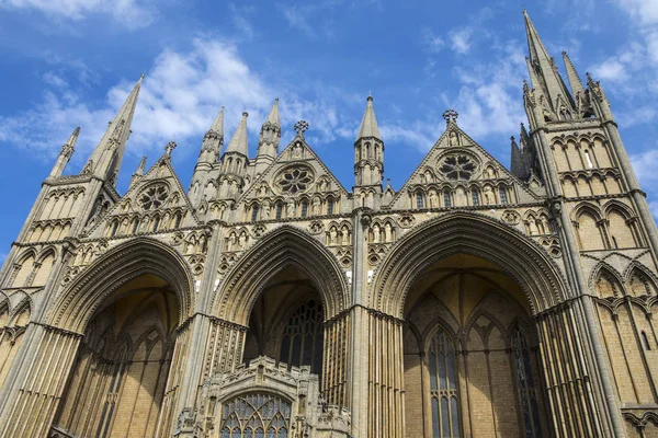İngiltere'de Peterborough Katedrali — Stok fotoğraf