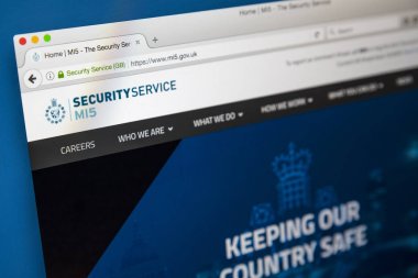 MI5 güvenlik hizmet Web sitesi