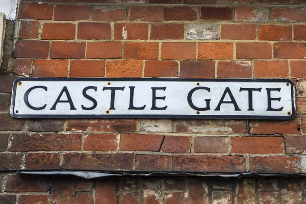 Castle Gate in Lewes — Stock Photo, Image