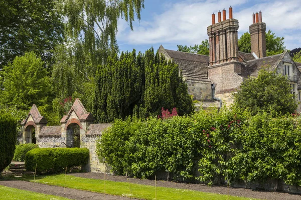 Souththover Grange Gärten in Lewes — Stockfoto