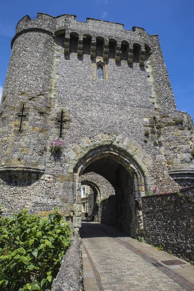 Porte de Barbican au château de Lewes — Photo