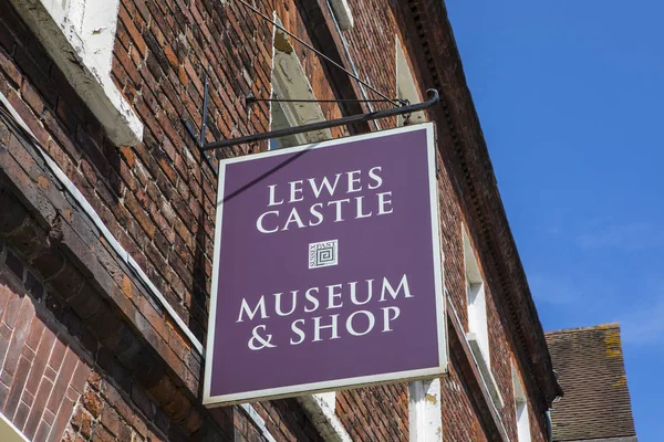 Lewes Castle Museum och butik — Stockfoto
