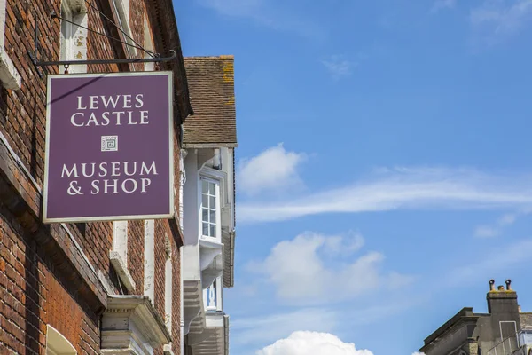Lewes Kalesi Müzesi ve Dükkanı — Stok fotoğraf