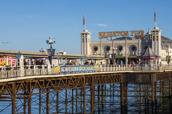 Brighton Pier i East Sussex — Stockfoto