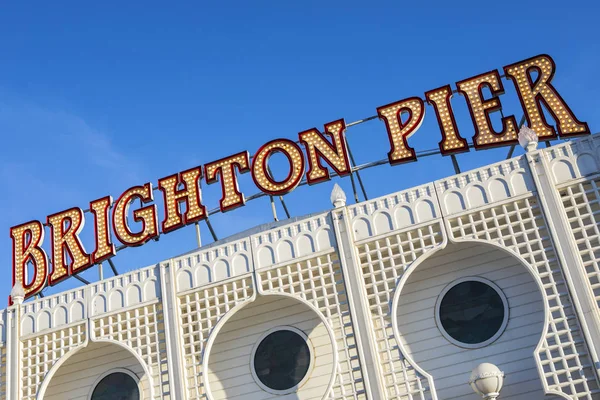 Muelle de Brighton en Sussex Oriental — Foto de Stock