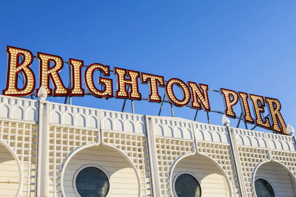 Muelle de Brighton en Sussex Oriental — Foto de Stock