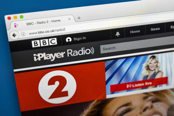 BBC Radio 2 на iPlayer — стоковое фото