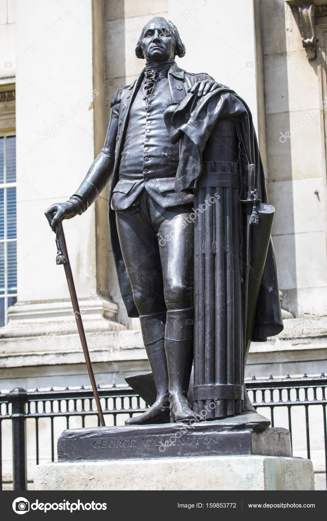 Estatua de George Washington en Londres — Foto de Stock