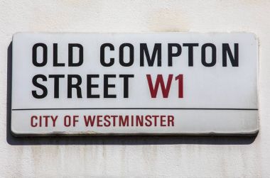 Eski Compton Street Londra