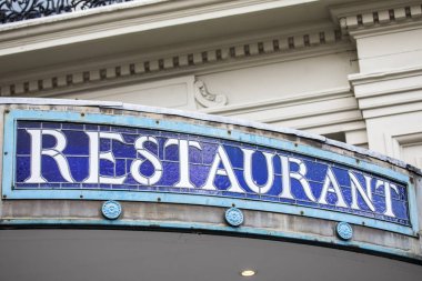 Geleneksel Restoran işareti