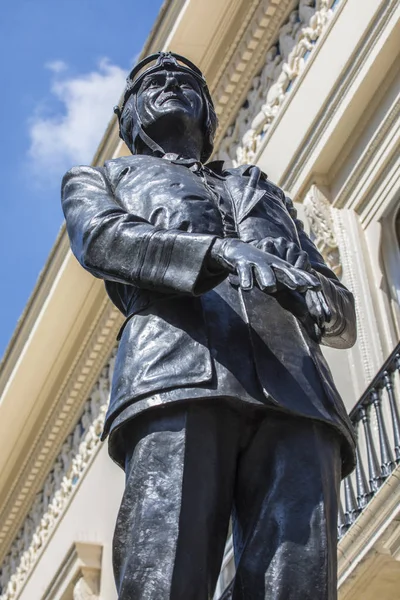 Sir Keith Park staty i London — Stockfoto