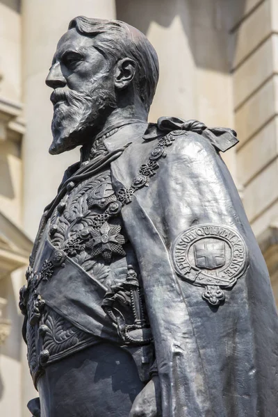 Spencer Cavendish 8ο Δούκα του Devonshire άγαλμα — Φωτογραφία Αρχείου