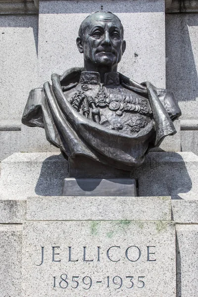 1st Earl Jellicoe Bust en Londres — Foto de Stock
