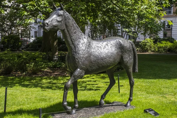 Horse Sculpture in London — Stock Photo, Image