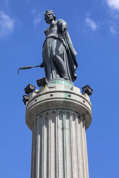 Kolumne der Göttin in lille — Stockfoto