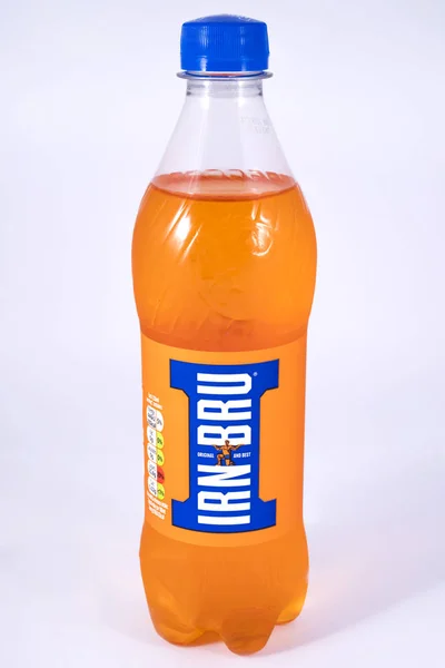 Irn-Bru şişe — Stok fotoğraf