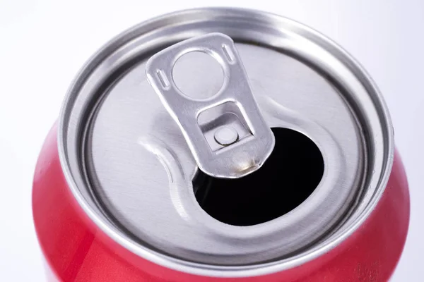 Opened Drinks Can — Stock Photo, Image