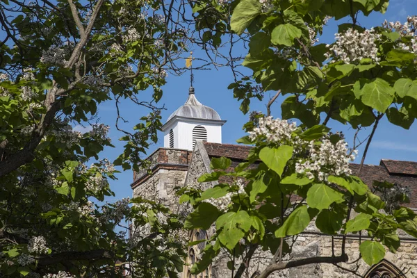 Igreja de São Nicolau em Rochester, Reino Unido — Fotografia de Stock