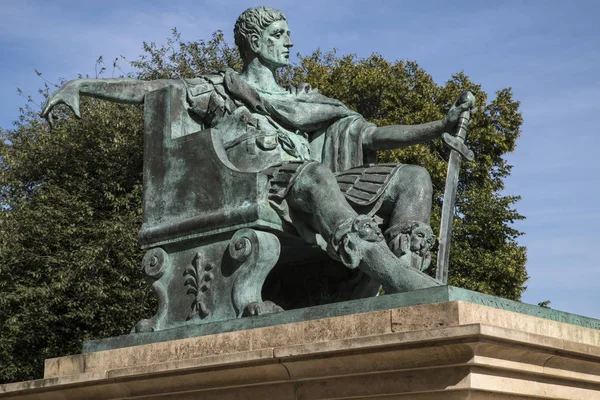 Constantine, a Grande Estátua de York — Fotografia de Stock