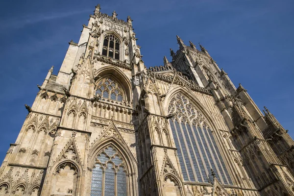 York Minster Yorkban — Stock Fotó