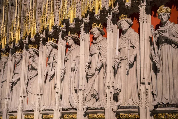 Kings Screen in York Minster — Stock Photo, Image