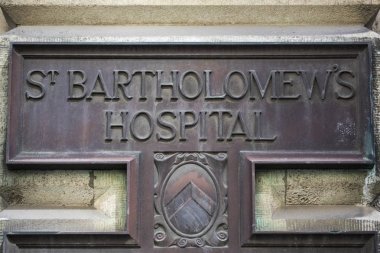 St Bartholomews Hospital in London clipart