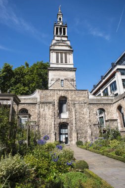 Christchurch Greyfriars Bahçe Londra'da