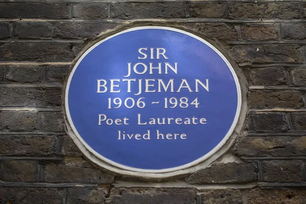 Sör john betjeman plak Londra