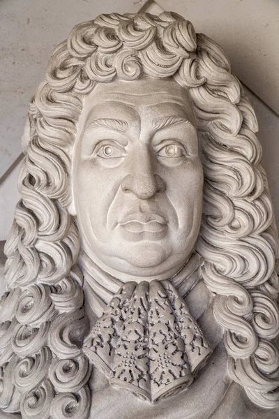 Samuel pepys skulptur in london — Stockfoto