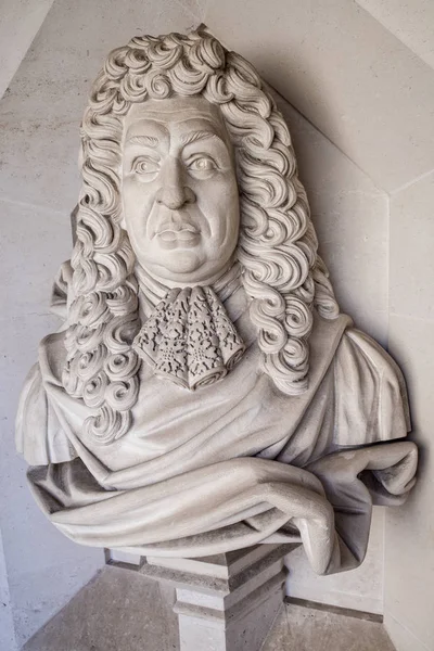 Samuel pepys skulptur in london — Stockfoto