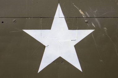 Amerikan askeri bir araç Star'da