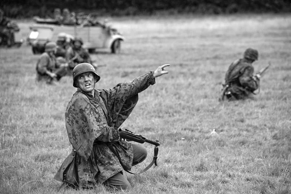 Żołnierzy niemieckich z II wojny światowej — Zdjęcie stockowe