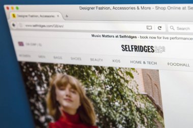 Selfridges resmi web sitesi