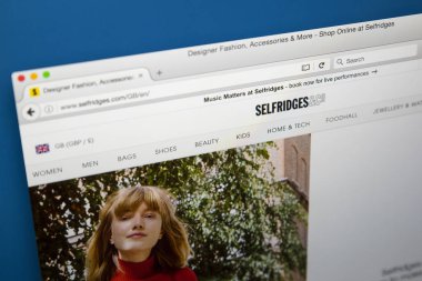 Selfridges resmi web sitesi