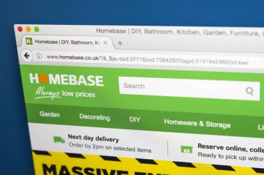 Homebase perakende Web sitesi