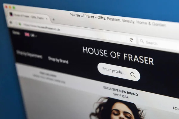 Webseite des Hauses Fraser — Stockfoto